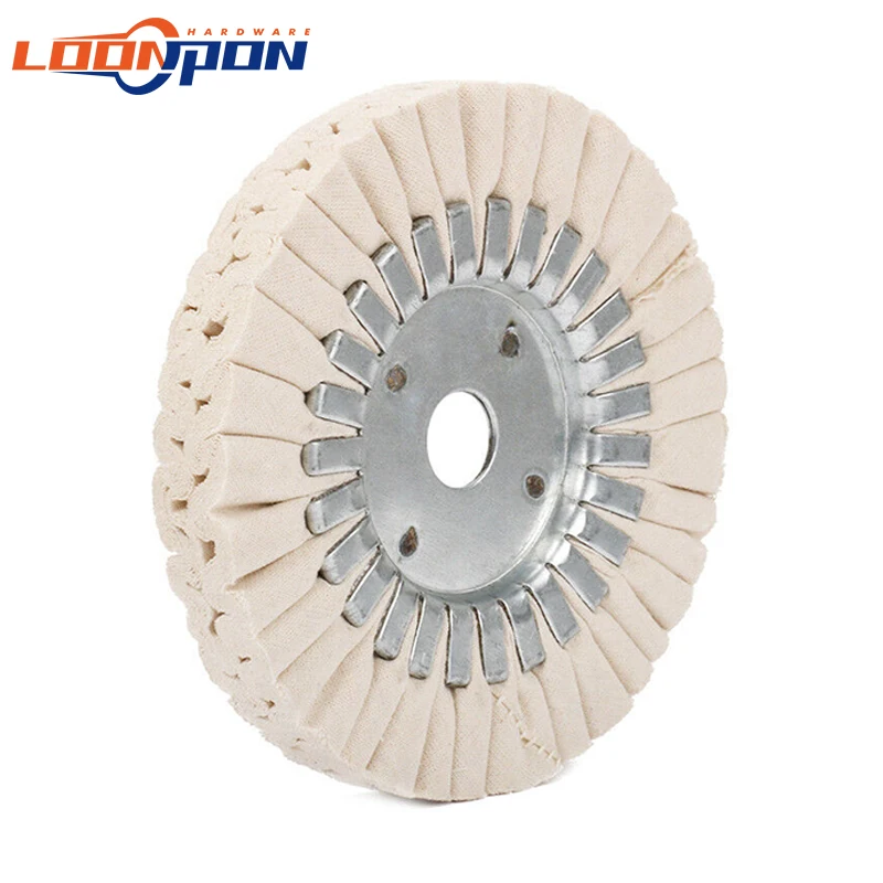 150 мм хлопчатобумажная полировальная ткань для полировки дыхательных путей полировочное колесо 24Plys Arbor 20