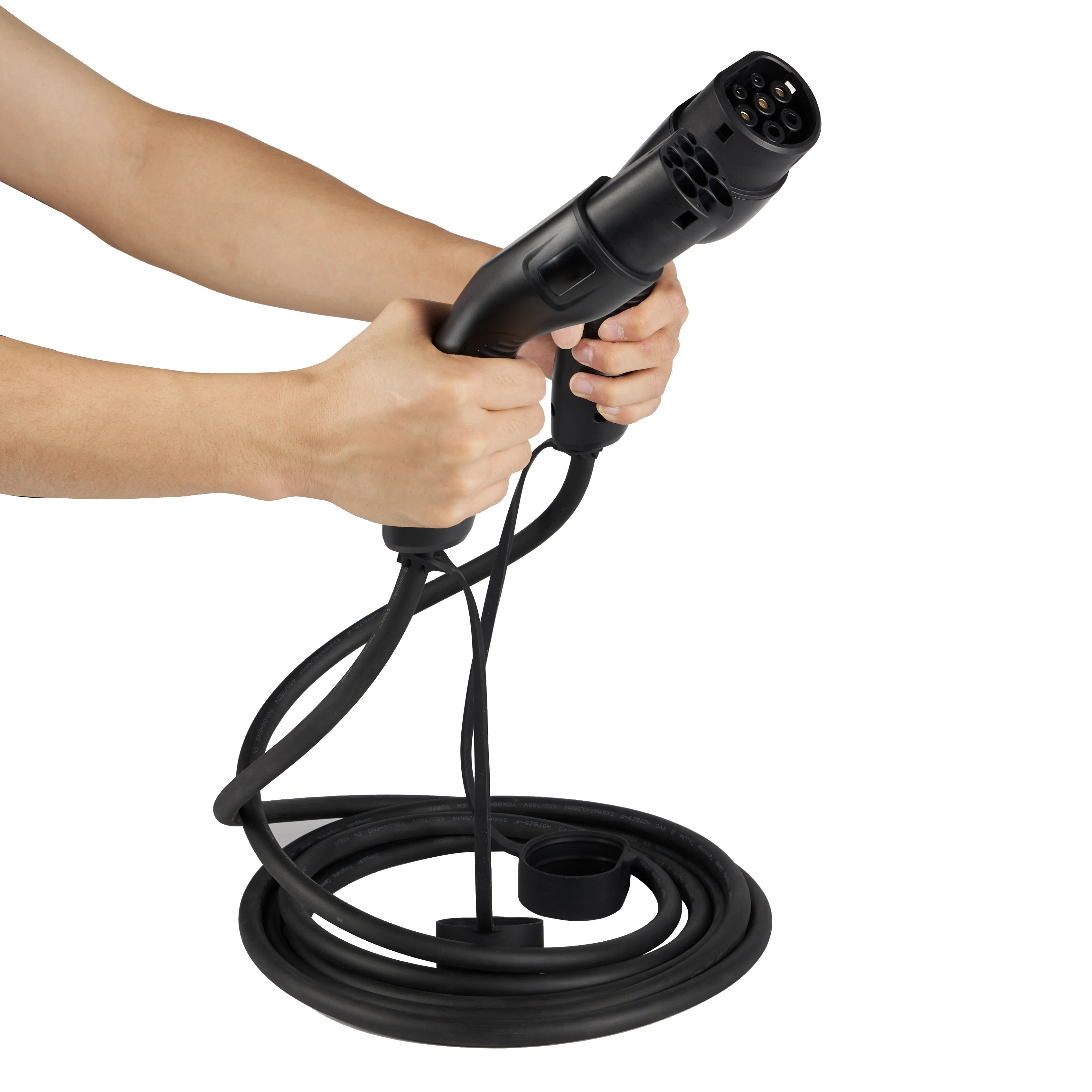 LANGCHI Type 2 to Type 2 EV Cable  T2-T2 IEC 62196 EV Charging Extension Cable Plug Connector TUV