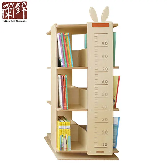 Portable Children Bookcase Modern Luxury Kids Children Floor Corner Detachable Bookshelf Bookcase