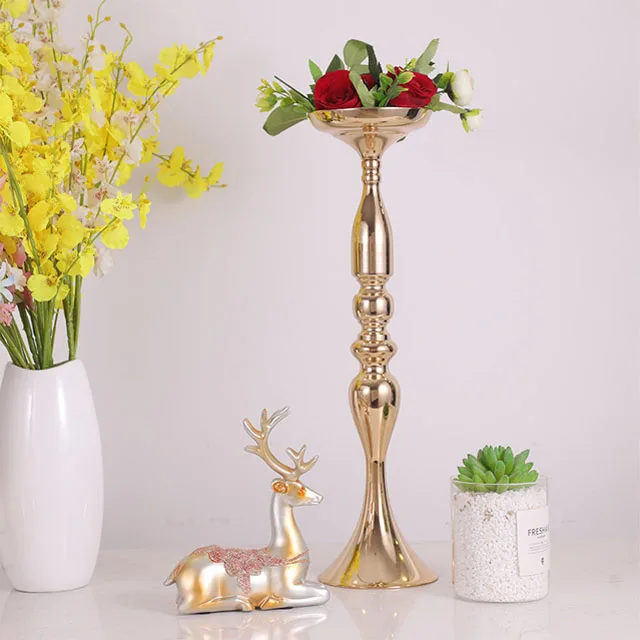 Wedding Props Candlestick Table Centerpieces Wedding Road Lead T Main Wrought Lron Vase Ornaments Decoration Mermaid Vase