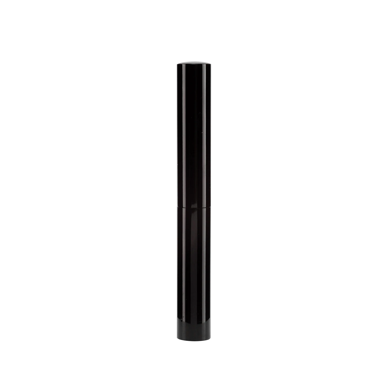 free sample high quality full black empty eyeliner tube private label aluminum empty eyeliner pencil tube with brush