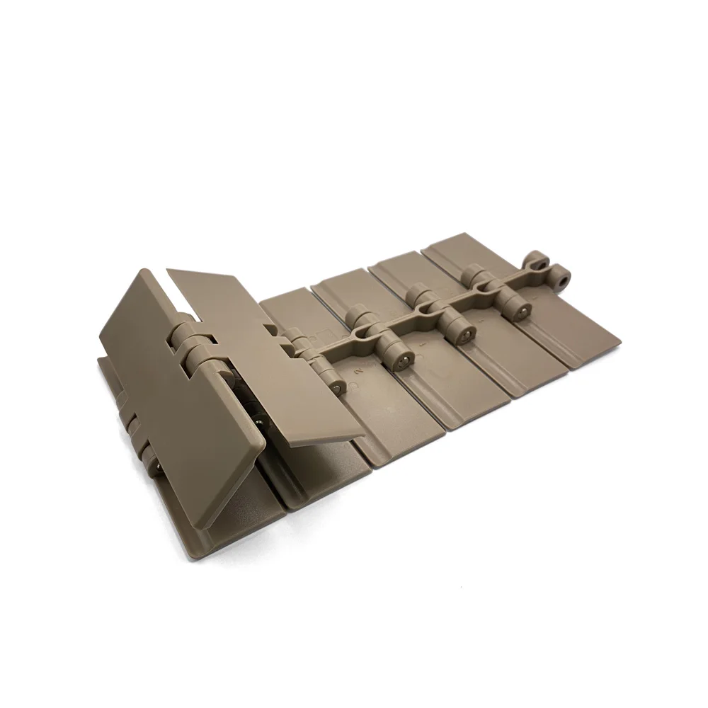 820-k450 38.1mm pitch Modular Belt Conveyor Systems Plastic Modular Belt Conveyor For Boxes Sorting