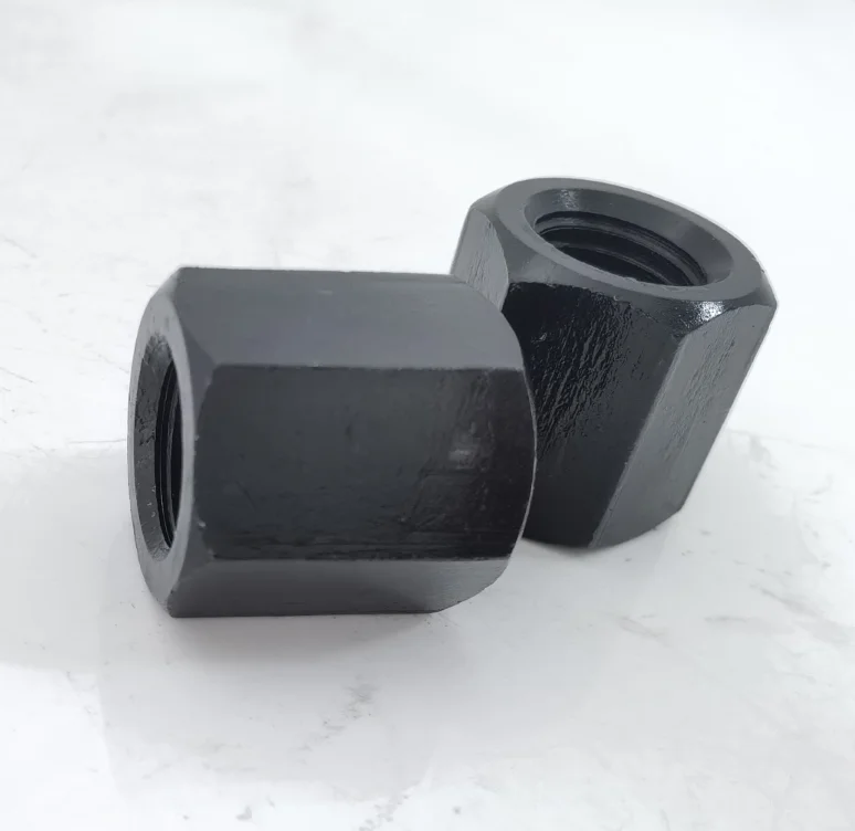 Утолщенная Шестигранная гайка класса 6 8 из углеродистой стали 1.5D DIN 6330 шестигранные гайки высотой 1.5d DIN6330