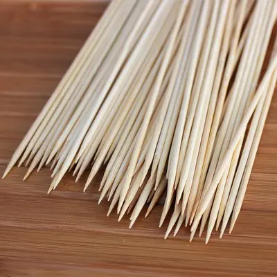 Fast Shipping Brand authorization Chinese Factory Price Customized Round Bamboo Skewer