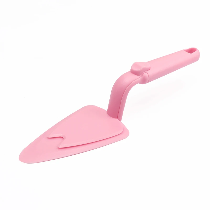 Adjustable Baking accessories Pink Cake Server,Dessert Pie Server Plastic Cake Tools Wedding Cake Knife