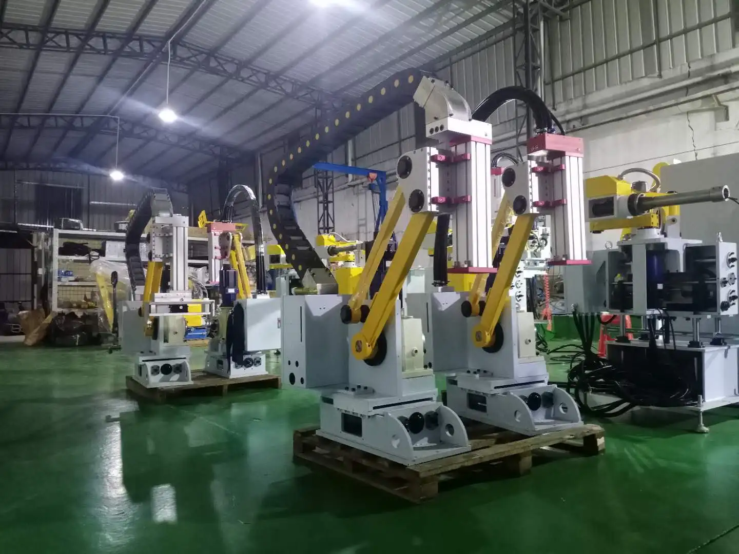 160T -400T Die Casting Machine Mechanical Robot Arm Kit Auto Ladle Machine