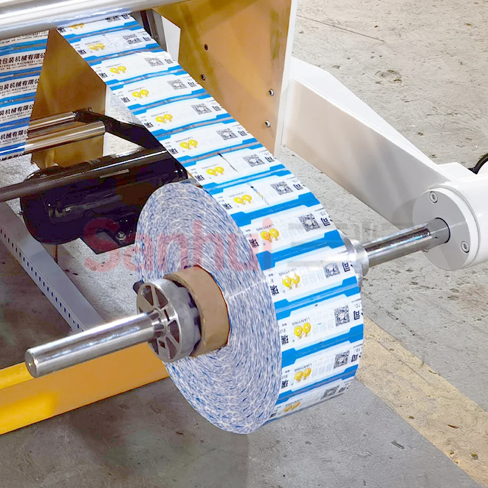 high speed 350/min  PVC Shrink Sleeve Label Cutting Machine