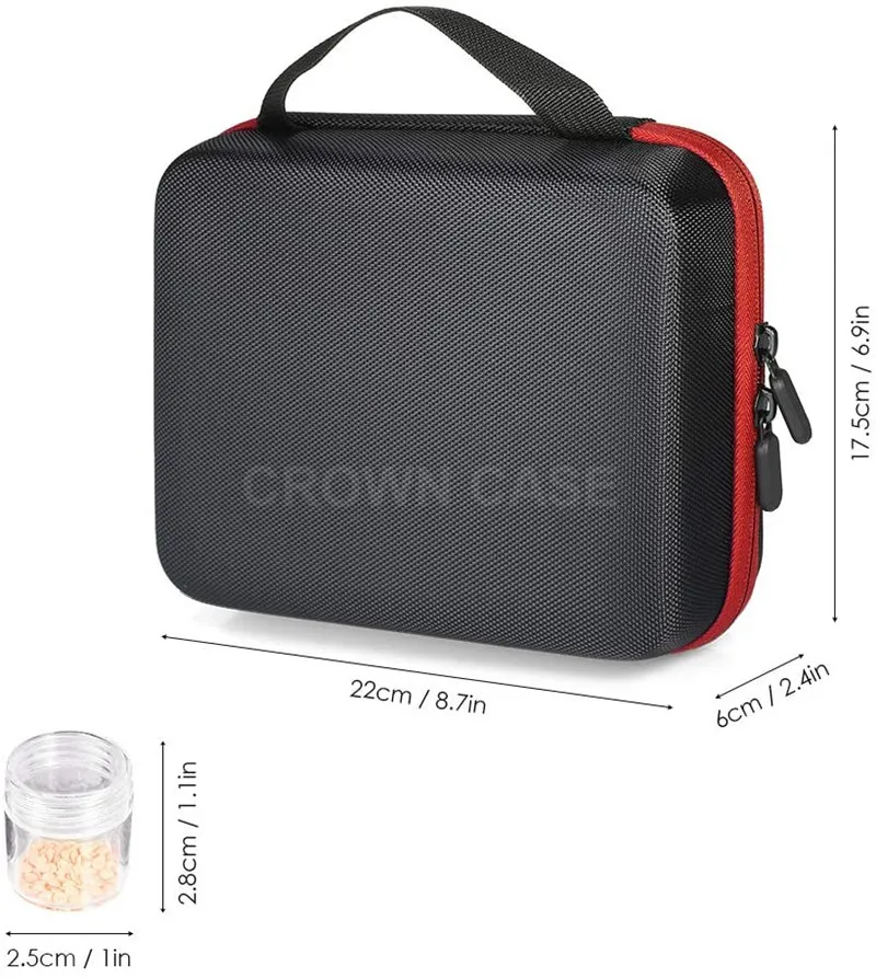 Custom EVA Diamond Painting Accessory Organizer Box, Diamond Embroidery Storage Carrying Case