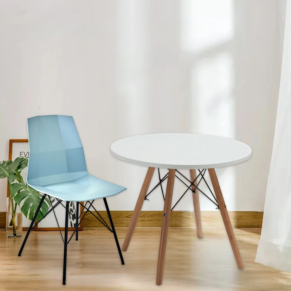 European style luxury modern round coffee table for bar cafe and bistro