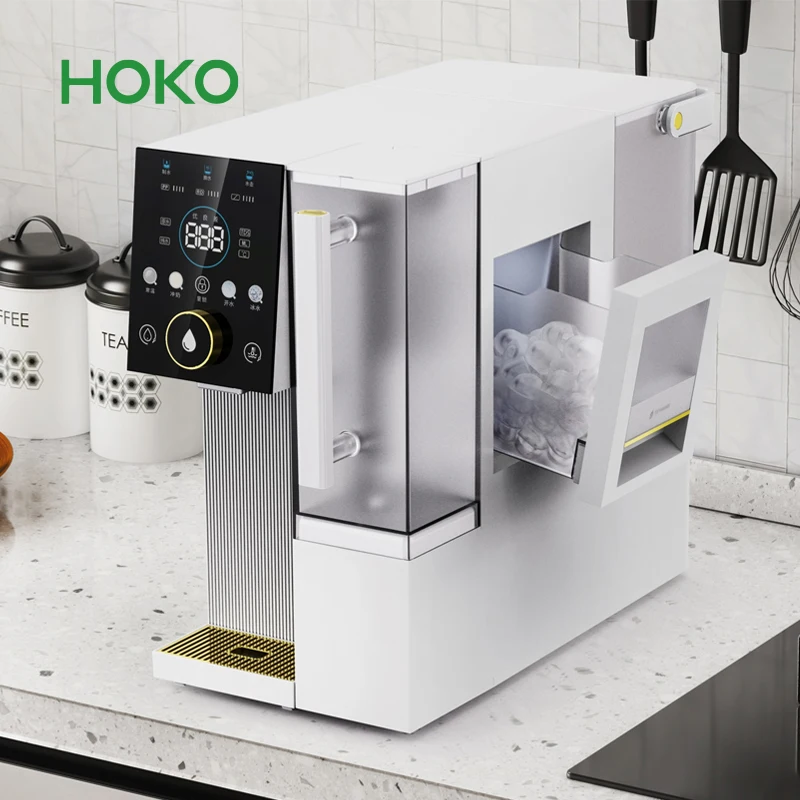 Hydrogen Desktop RO Dispenser  Cold Water Purifier With Ice Maker Function