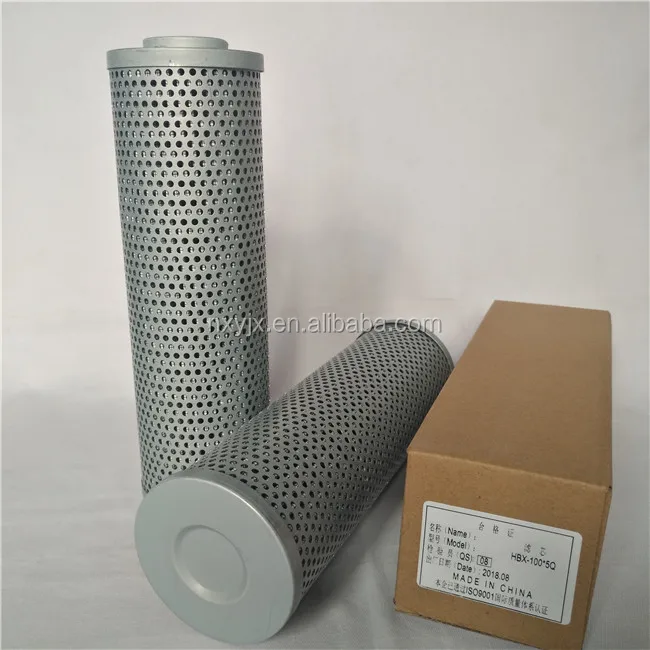 HBX-63*1*3*5*10*20*30*40 High Pressure Hydraulic Oil Filter Cartridges HBX-100*3Q*5Q*10Q*20Q*30Q