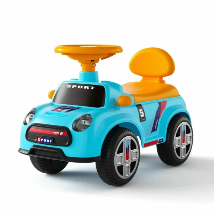 Hand Push Cartoon Steering Wheel Toy Car for Big Kids Ride on Kid