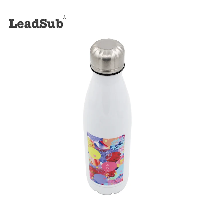 Leadsub Custom Made Blank Sublimation 500ml Vacuum Stainless Steel Flask Thermos Vacuum Cup