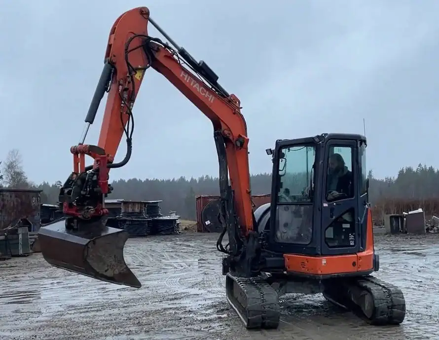 ZX55U-5A Mini Excavator Japan-made 5 ton Used  digger for sale