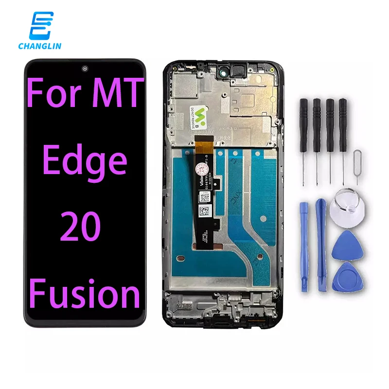Original Mobile Phone Lcd For Motorola Moto Edge 20 Fusion High Quality Oled Lcd Display Pantalla Amoled Incell Screen For E20f
