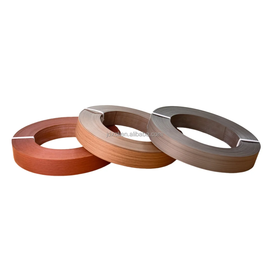 High Gloss Melamine MDF PVC Edge Banding Tape for Furniture Premium Quality PVC Banding Tape for Furniture Use