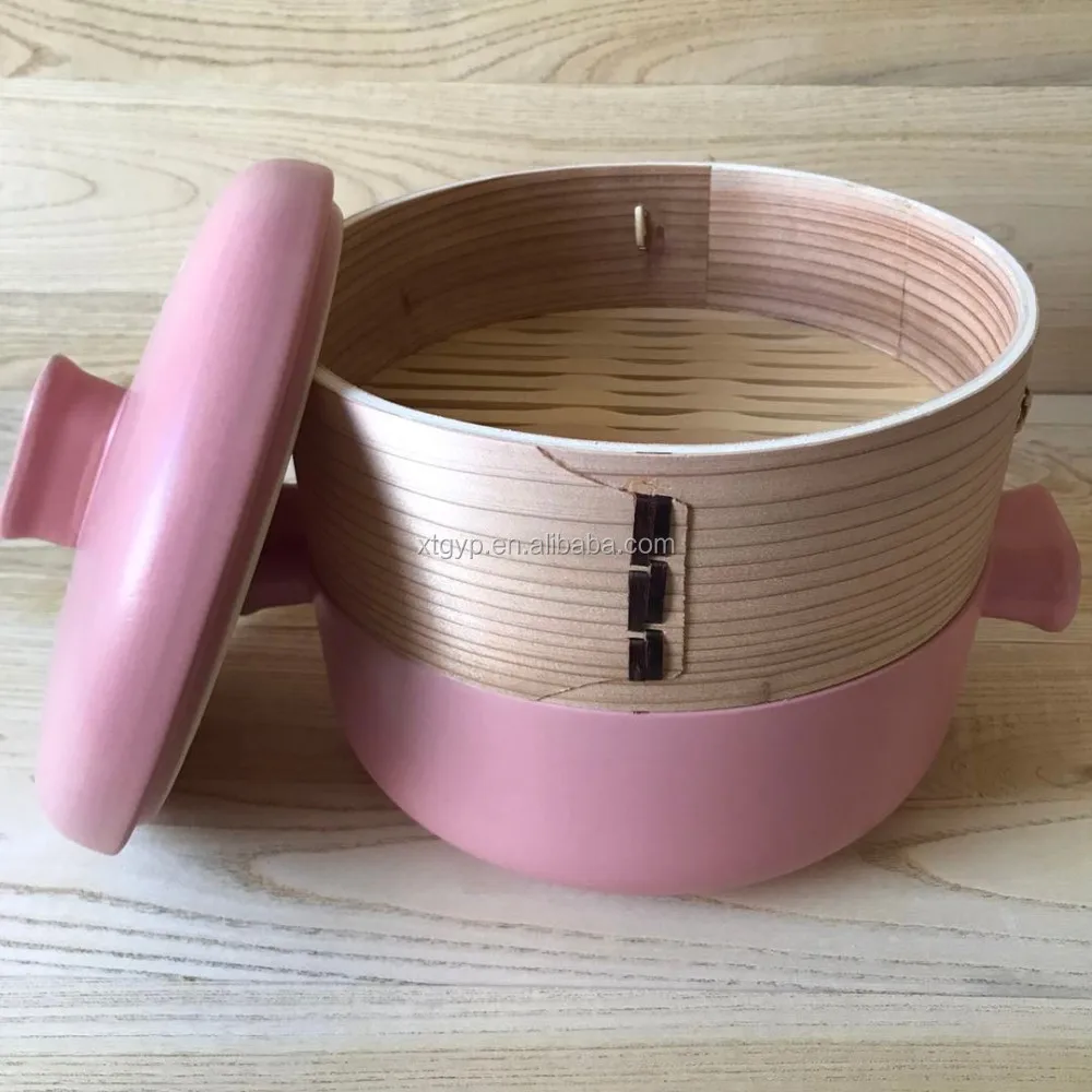 A hot selling Japanese modern variety of handmade steamer steamer casserole ceramic heat-resistant kitchen soup pot