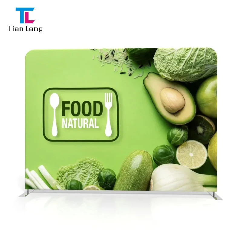 Tian Lang Custom Backdrop Tension Fabric Custom Printed Backdrop Wall Photo Booth Display Stand