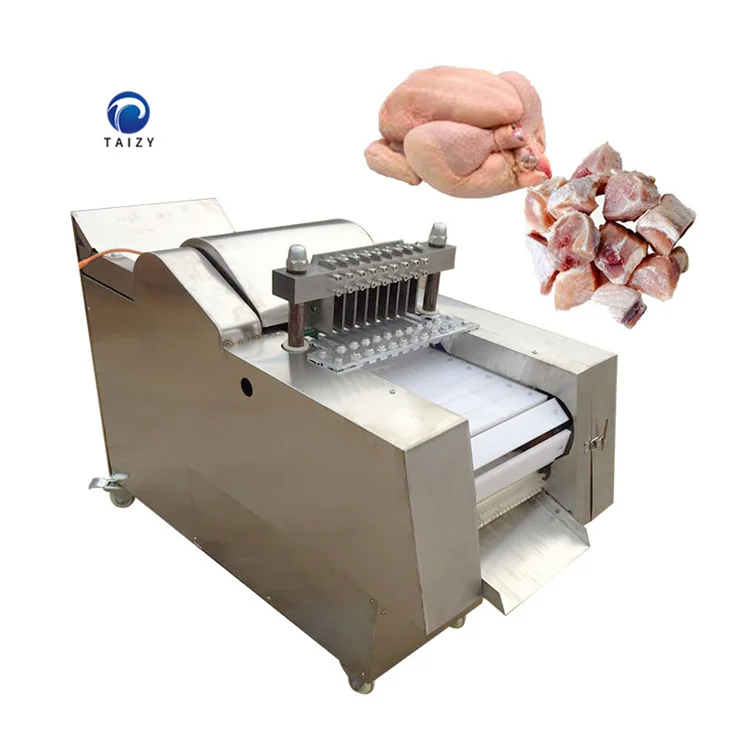 electric meat cutter automatic chicken cutting machine goat beef meat cube cutting machine price