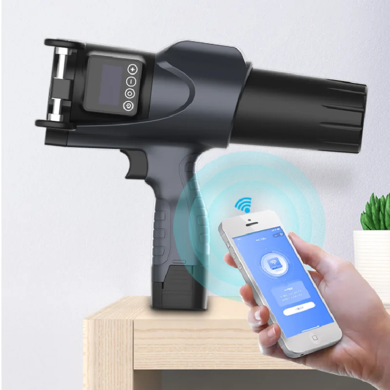 60mm Print Height Large Character Dot Matrix Printer Handheld Cij Online Carton Inkjet Printer With Quick Drying Ink