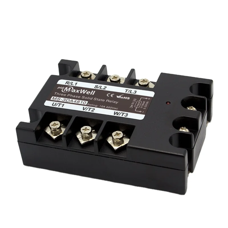 electrical solid state relay 5vdc input three phase 220VAC 480vac solid state relay