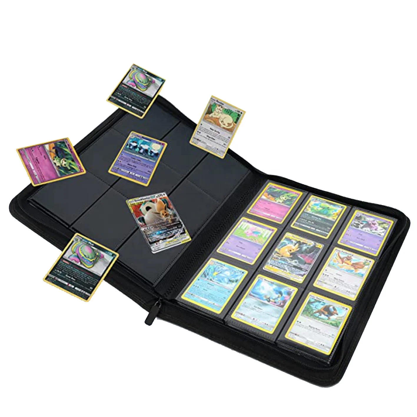 Wholesale Custom P  900 Cards with 50 Pages 9-Pocket Card Holder Collector Album Storage Book Folder Trading Card Binder