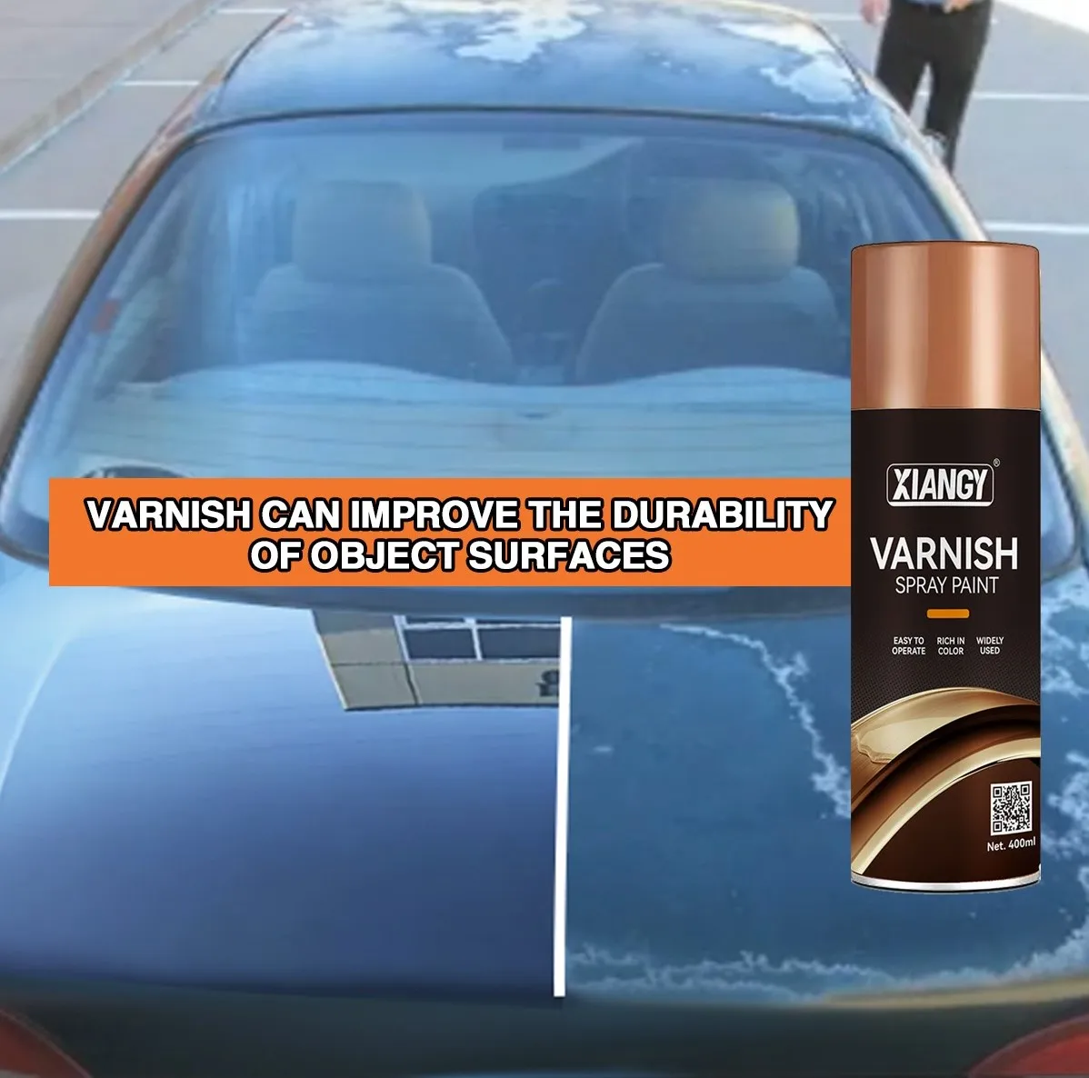 Self paint anti-rust paint auto hand SPRAY PAINT  Manufacturers supply VARNISH  transparent high-gloss  surface varnish