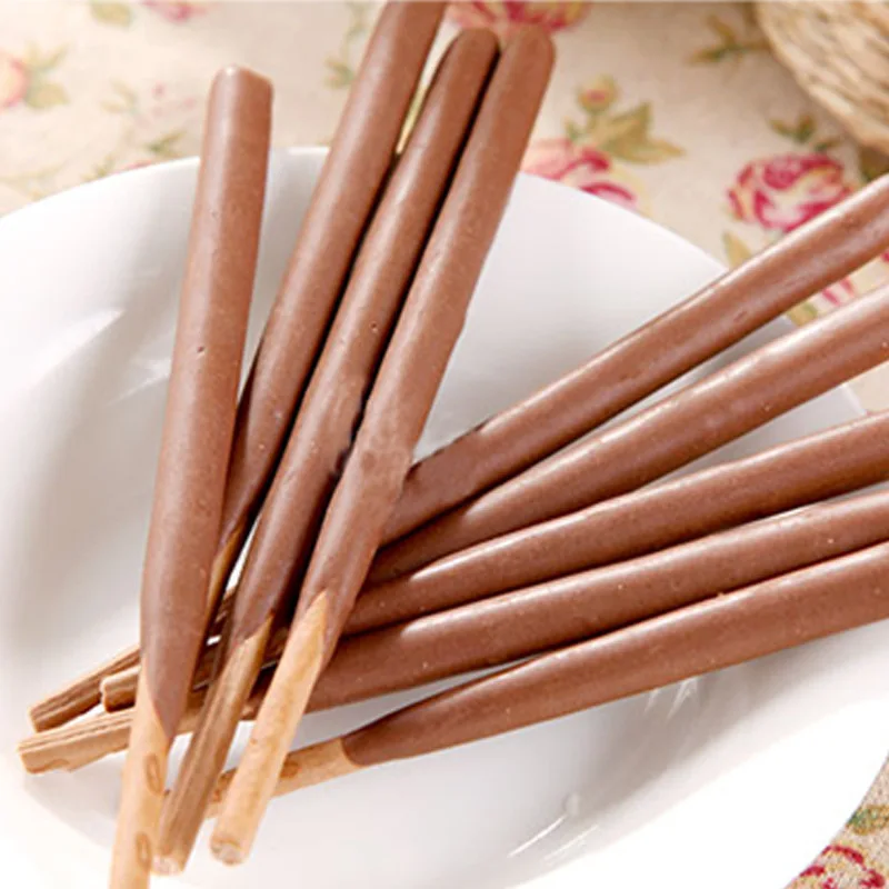 48g2 bags of geligao Matcha mousse flavor finger biscuits pocky sticks biscuits and cookies chocolate biscuits