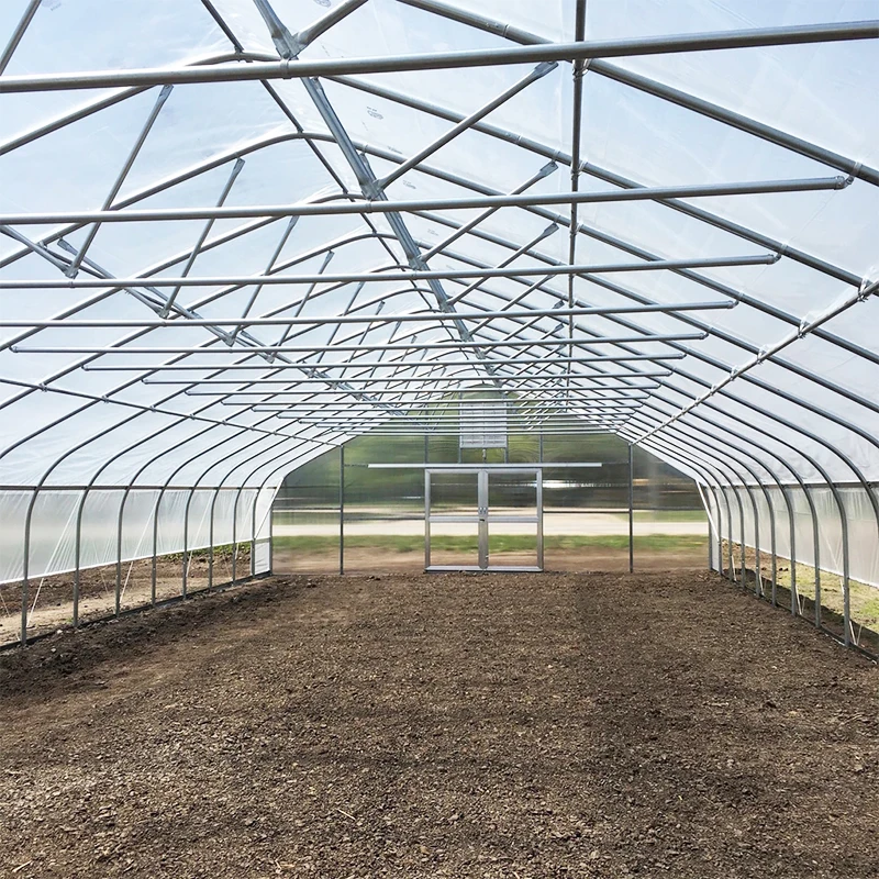 
Single-Layer PO Greenhouse Film Gothic Tunnel Greenhouse 