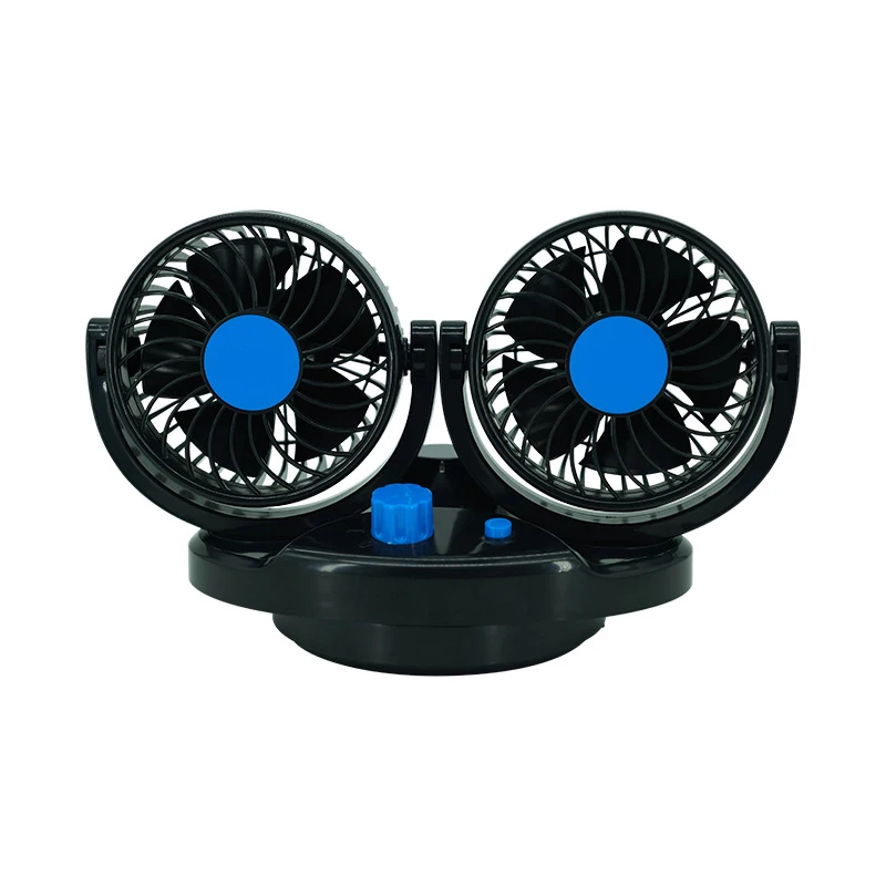 12V 24V Shaking Head Cooling Air  Car fan for vehicles with double heads