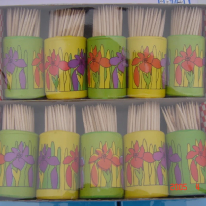 
Bulk 100% Natural Tooth Pick Double Pointed Wooden Toothpicks 