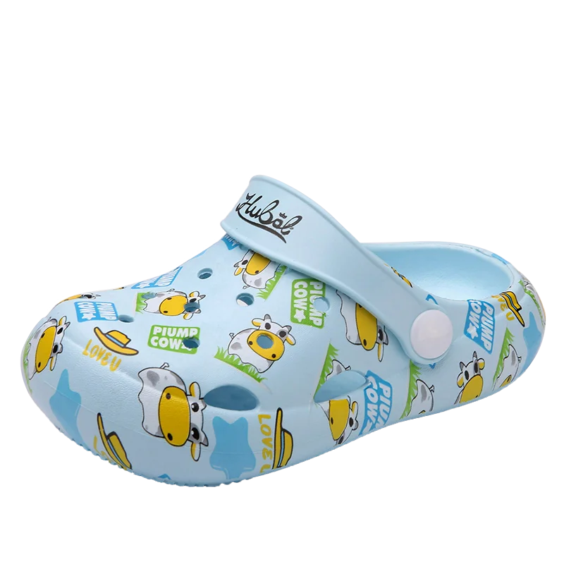 Детские сабо EVA Мультяшные детские сабо сандалии дышащая детская садовая обувь