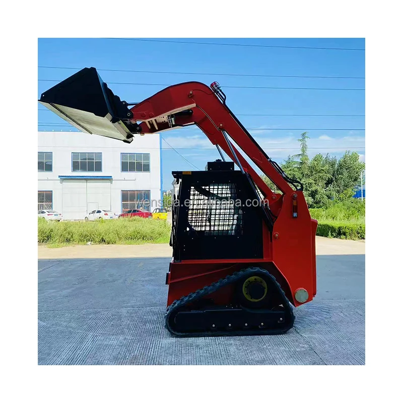 All-terrain loader/four-wheel steering skid steer loader/multi-purpose crawler skid steer loader