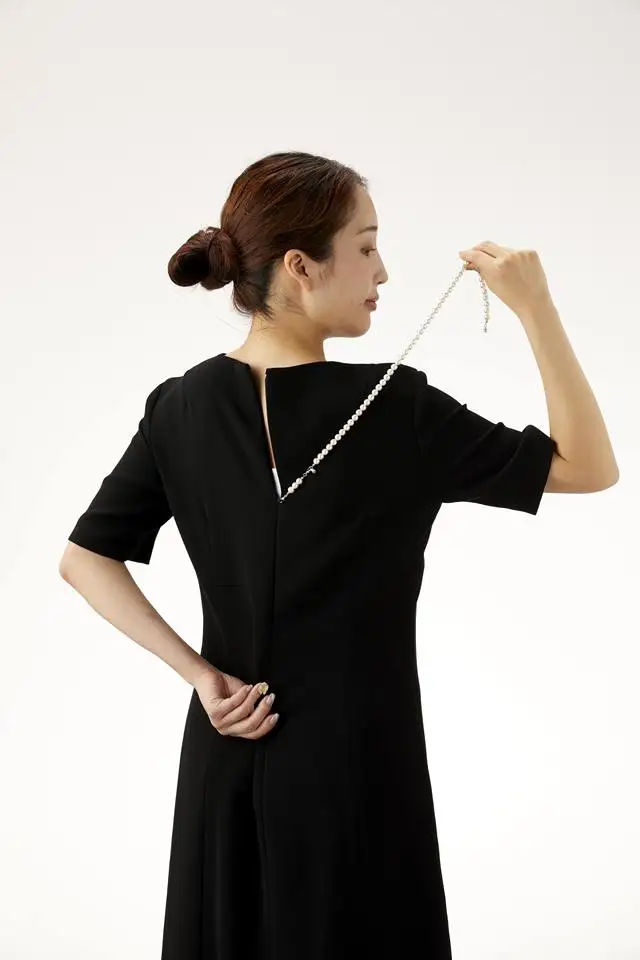 Classic beaded pearl accessories women necklaces jewelry for casual everyday accessory