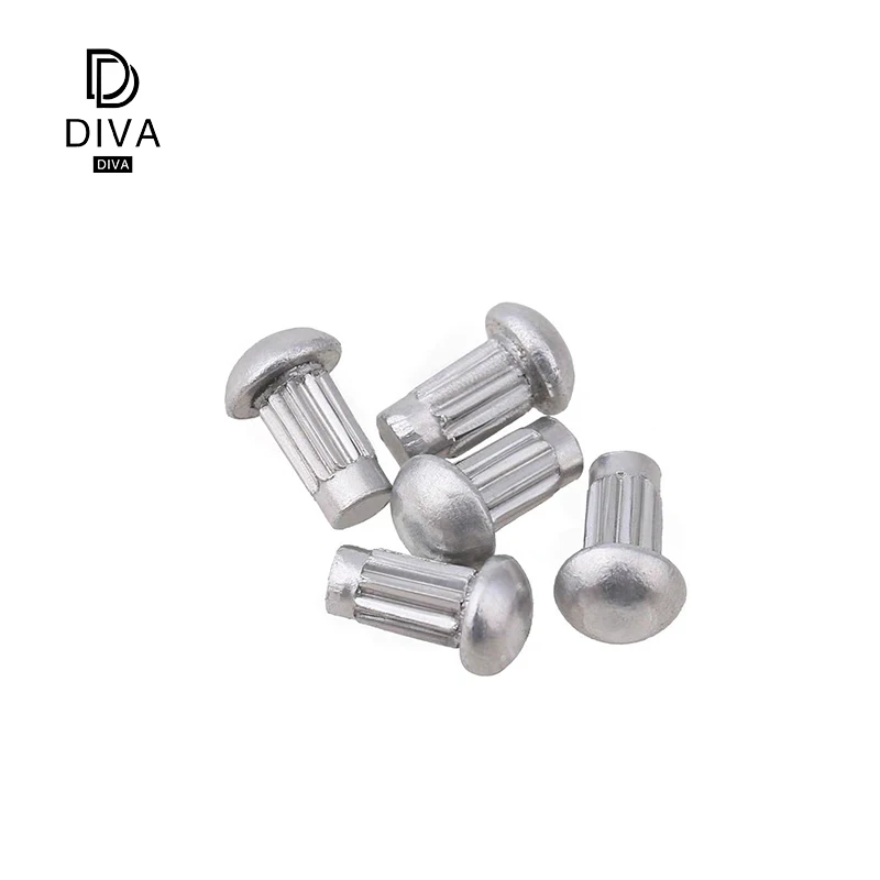 
solid rivet m4 Cold heading forming Wire drawing Flat head solid rivet 