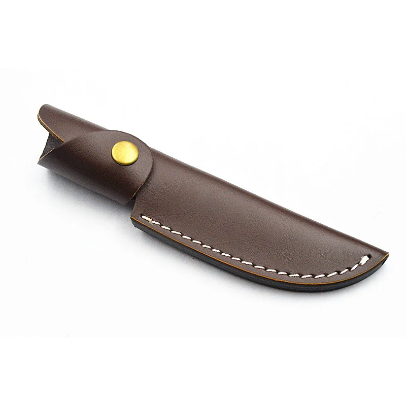  Hot Sale Hunting Holster Carrying Knife Fixed Blade and Small Leather Holder Sheath with Belt