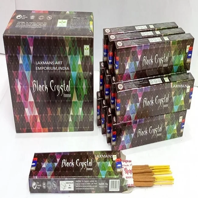 satya nag champa black crystal incense sticks Black Crystal Incense Sticks wholesale