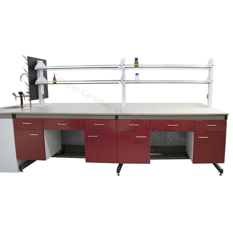 Сверхмощный лабораторный стенд Cartmay мебель из фенольной смолы с полкой