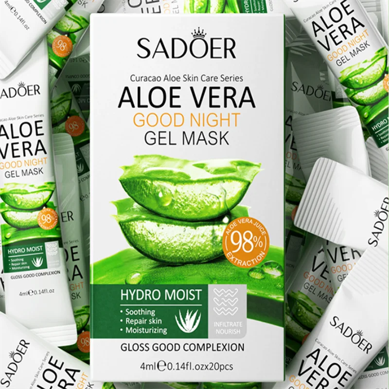 wholesale personal care face maskss skin care beauty product aloe vera gel good night skincare sleeping mask