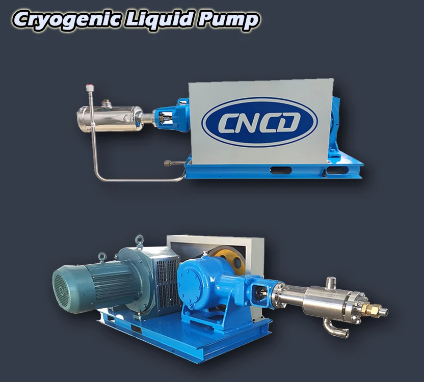 High Quality 300-600L/h Cryogenic Liquid Argon Gas Pump For Filling Station
