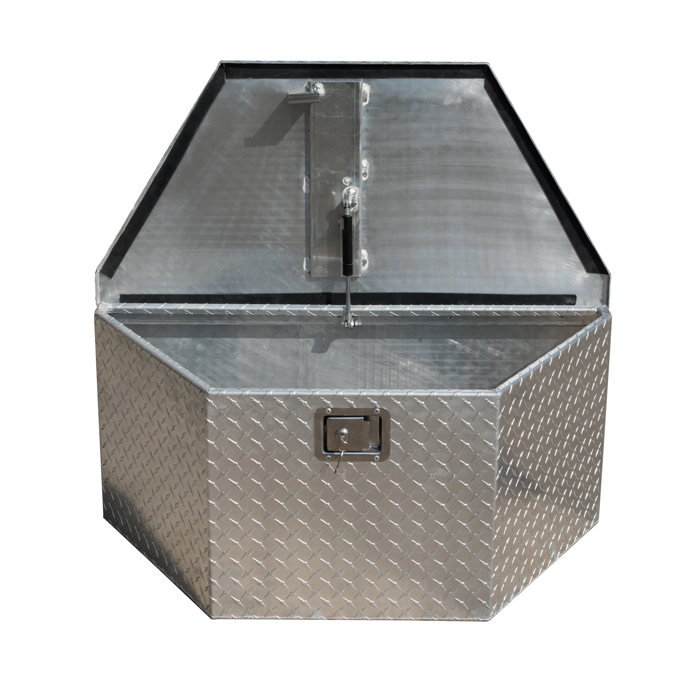Aluminum Pick up Truck Box Trailer Toolboxes Under Bed Tool Box Underbed Trailer Storage With Lock