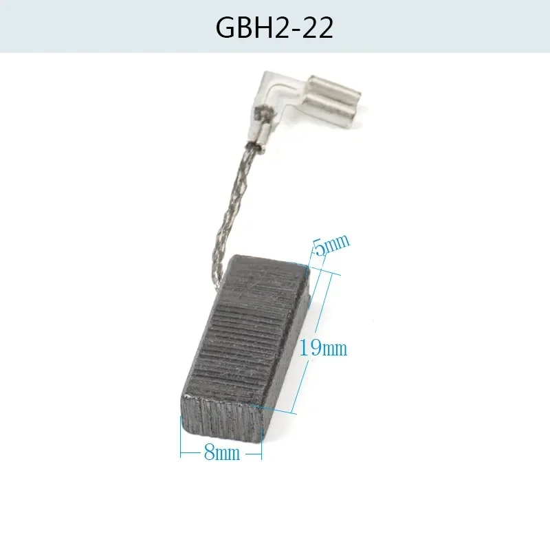 Углеродные щетки оригинального качества аксессуары для электроинструмента арматурная графитовая медь GSB 20-2 GBH2-24 1617000525 набор угольных щеток