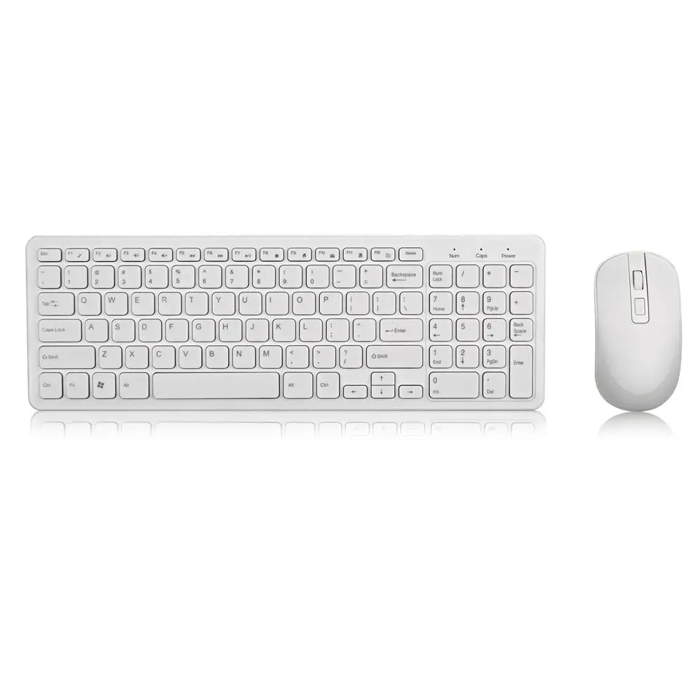 OEM Keyboard Mouse Full Size Computer Smart Ergonomic Portable Office Usb Wireless Keyboard and Mouse Combo