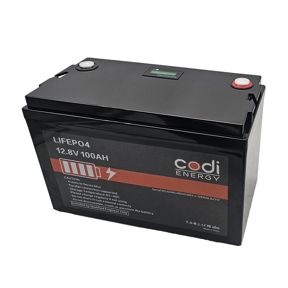 Codi Energy High Quality Lifepo4 Batteries 25.6V 180AH Lithium Ion Solar Energy Storage Lifepo4 Battery Pack