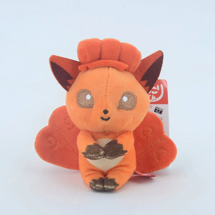 Wholesale Pokemoned KeyChain Ash Ketchum Plush Kids For Gift 4 Inch Pikachu KeyChain