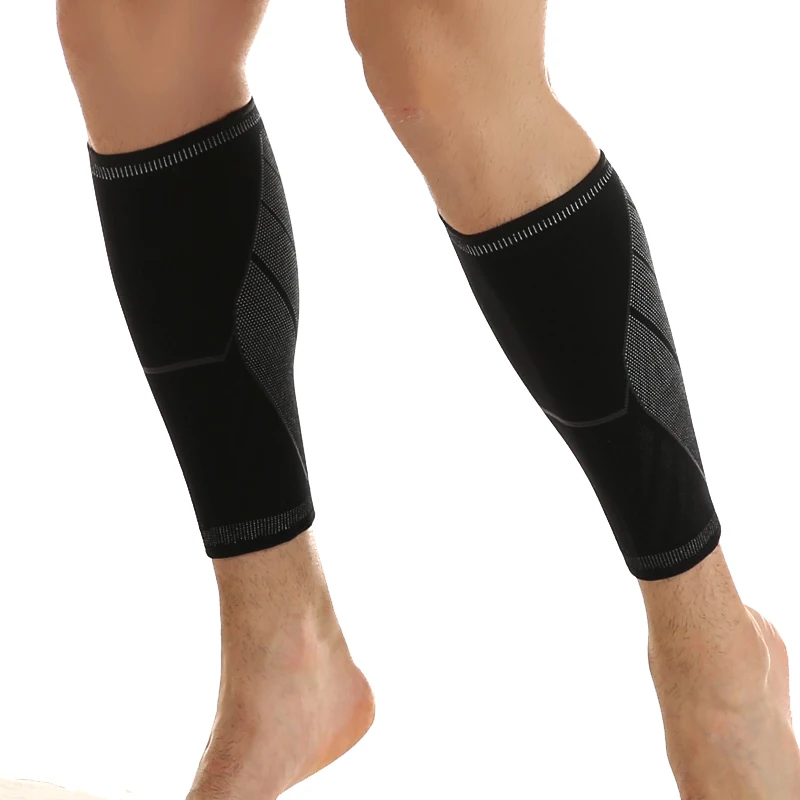 Knitted Calf Guard Leg Compression Sleeve for Instant Leg Pain Relief Circulation Recovery Socks Prevent Cramps For Sports