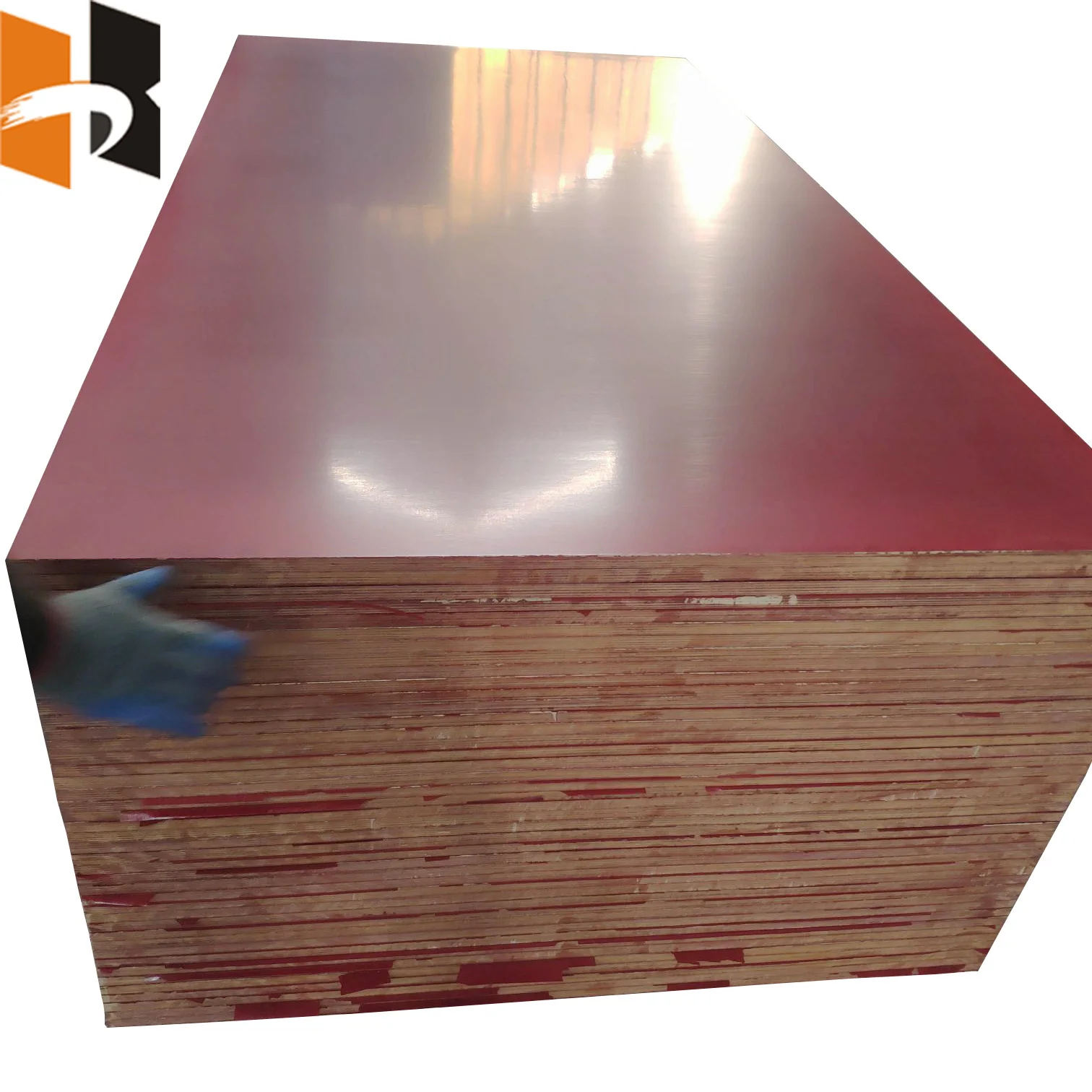 High Quality Construction Film Faced Poplar Hardwood Shuttering Plywood For Sale