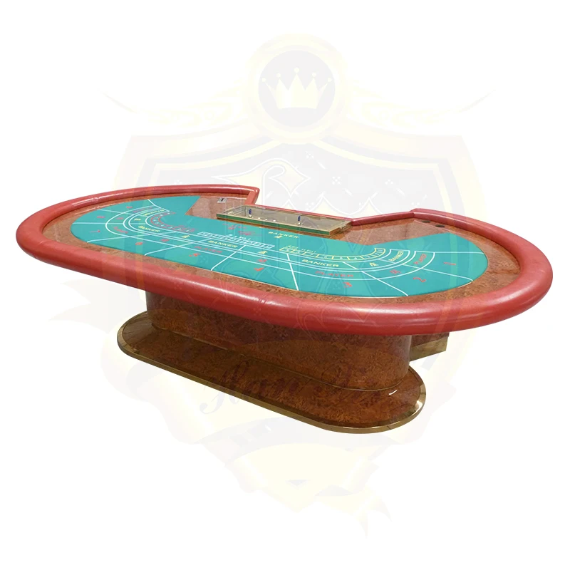 Deluxe Poker Casino Table Baccarat Table De Poker