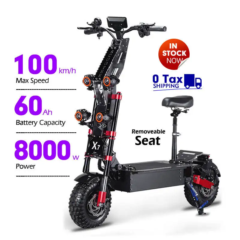 Склад X7 10000 Вт 8000 100 км/ч