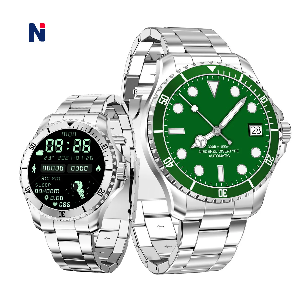 Alarm Weather Brightness Adjustment Healthy Gps Reloj Inteligente Fitness Round Smart Watches